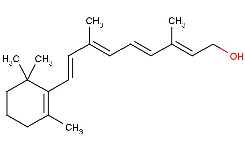 Vitamin A structure