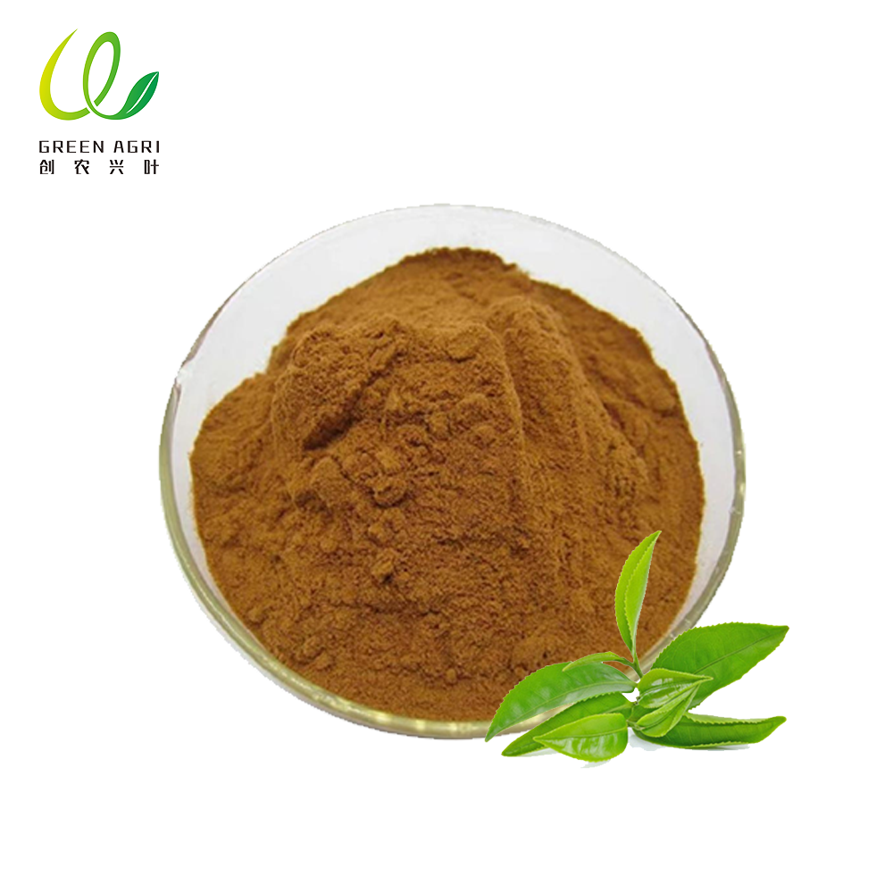 Decaffeinated green tea extract powder